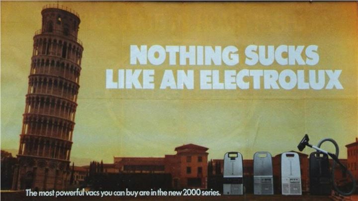 Elektrolux advertising